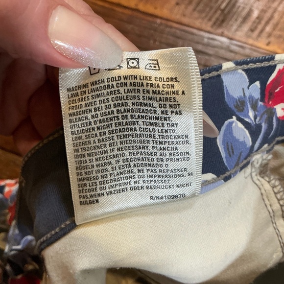 Citizens of Humanity Thompson Medium Rise Skinny Floral Jeans Women’s 28 - Picture 9 of 15